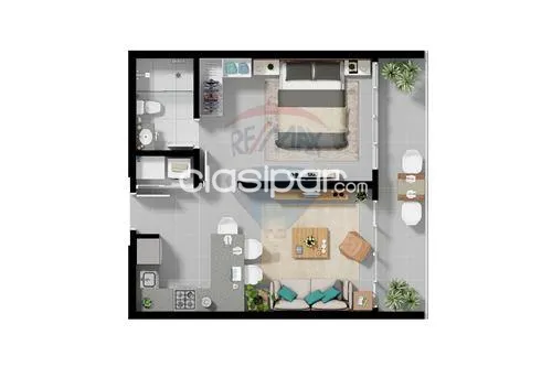 En Venta Departamento 2 Dorm Habitalis Sajonia — foto 3