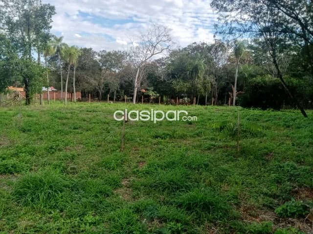 GANGA 10 terrenos en 1 sobre ASFALTO detrás del Super CACIQUE en CAACUPEMI — foto 2