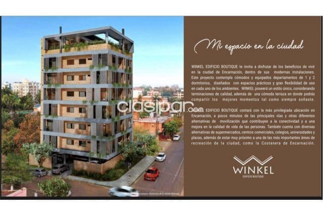 departanto en el edifcio Winkel: 2 habitaciones y 2 baños, foto 1