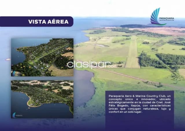 Lotes paraqvaria aero y marina country club — foto 2