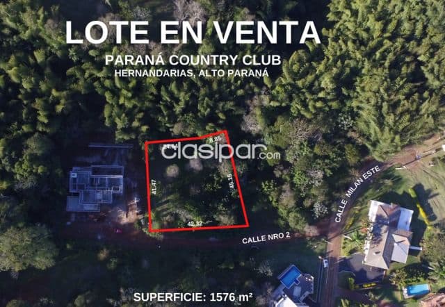 Hermoso terreno en el country! 1.576m2 — foto 1