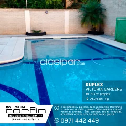 Duplex en condominio victoria gardens, San Lorenzo - zona Pinedo, foto 3