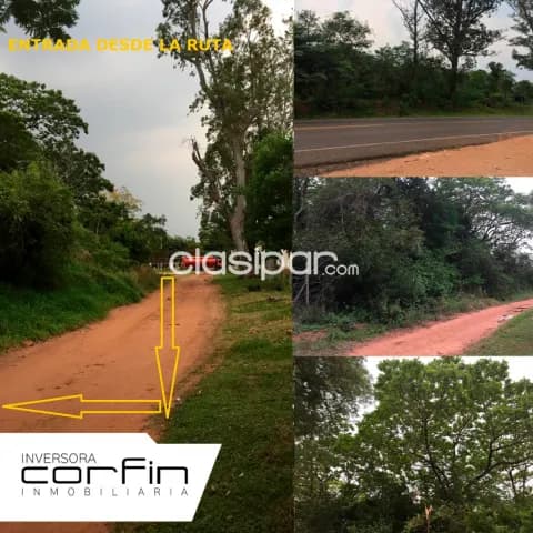 Atyra hermoso lote de 444 m2.a 100mts ruta, lugar caacupemi, fracción bosques de atyra II, foto 4