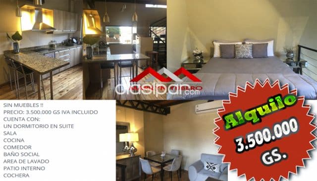 Departamento en asuncion zona el dorado cod: Cl 799