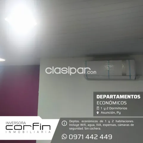 DEPTOS. ECONÓMICOS EN Asunción 1 Y 2 DMTS. zona Club Alemán sobre Av.Gral Santos — foto 4