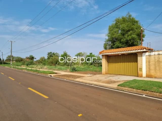 Minga guazu hermoso lote! En esquina a una cuadra de la ruta, frente al club cargill, foto 3
