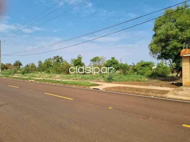 Minga guazu hermoso lote! En esquina a una cuadra de la ruta, frente al club cargill, foto 4