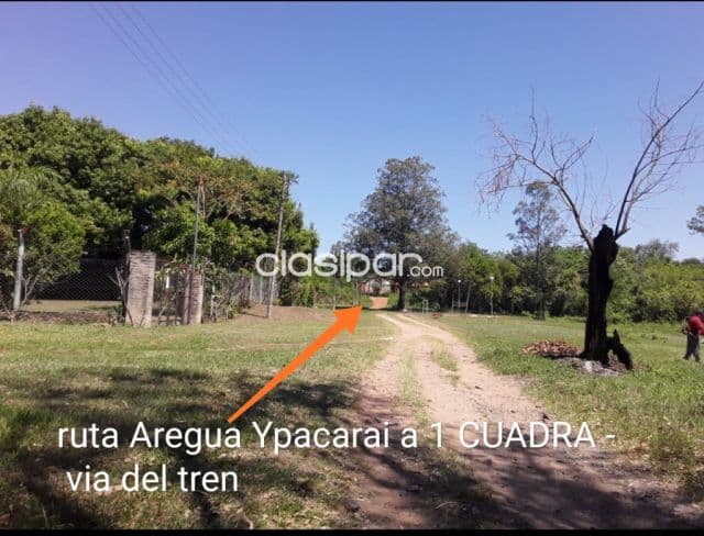Ypacarai-Patiño, Único Lote de 12*30 mts.: 360 M2 de área a 1cuadra de ruta, semi centro!! — foto principal