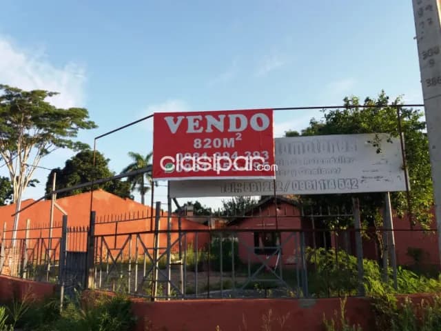 Propiedad en Esquina de 820M2 San Lorenzo km10 Asfaltado — foto 2
