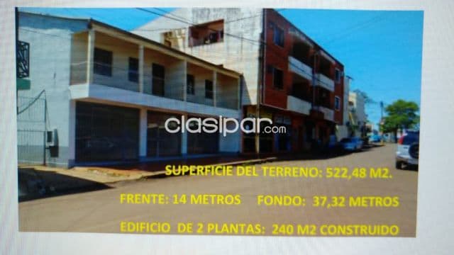 Edificio de dos plantas en el centro de Santa Rita – Alto Parana, foto 1