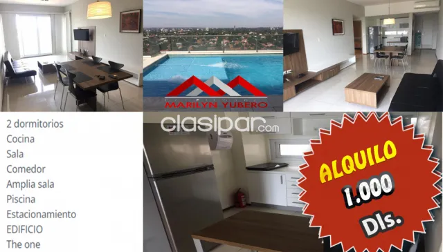 en 1.000 Usd departamento amoblado COD: CL 812 — foto 2