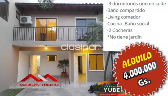 en Barrio Ycua Sati hermoso DUPLEX COD: CL: 814 — foto 2
