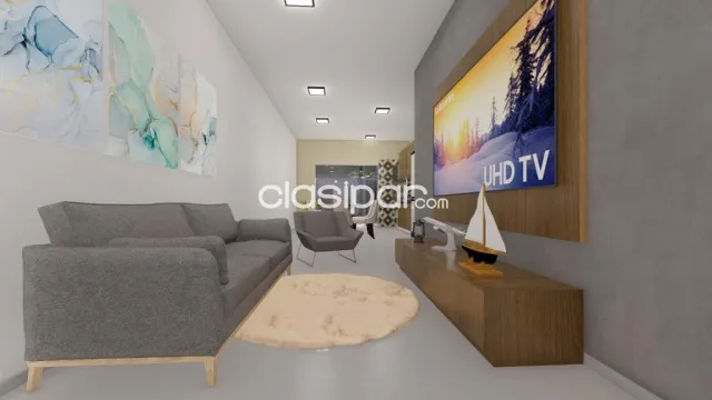 Duplex semiamoblado en villa bancaria, foto 5