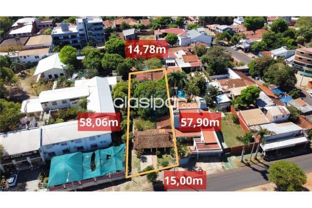 terreno en el barrio San Roque, sobre doble avenida: superficie de terreno 844 m2 — foto 1