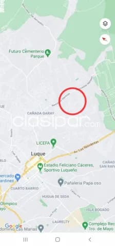 Siete lotes juntos en Luque barrio cañada garay cod 4302 — foto 2