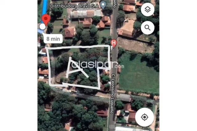 amplio terreno sobre Leonismo Luqueño 380,000 USD, foto 2