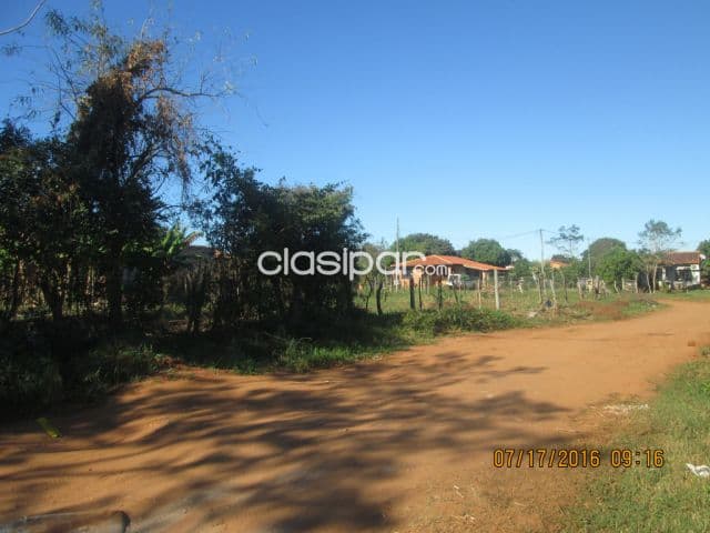 Terreno en Capiata Ruta2 Km16 oferta para duplex esquina a 10 cuadras 2 cuadras de asfalto