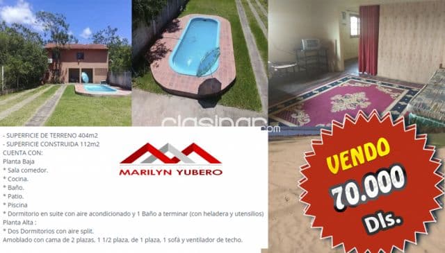 Casa quinta en costa lago ypacarai cod: 826