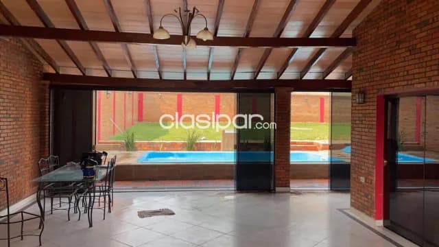 Casa quinta con piscina quincho con parrilla cancha de voleibol vendo ciudad de Luque !! — foto 3