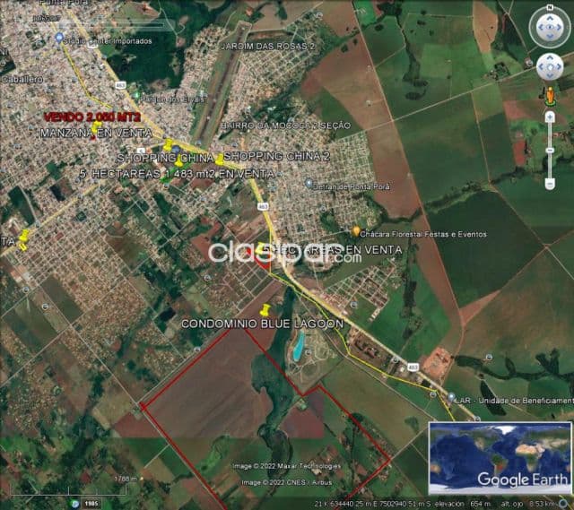 Pedro juan caballero: Importante 5 hectáreas en venta!!! Linea fronteriza, foto 1