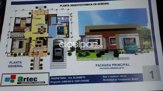 Terreno y casa a terminar en Luque, foto 2