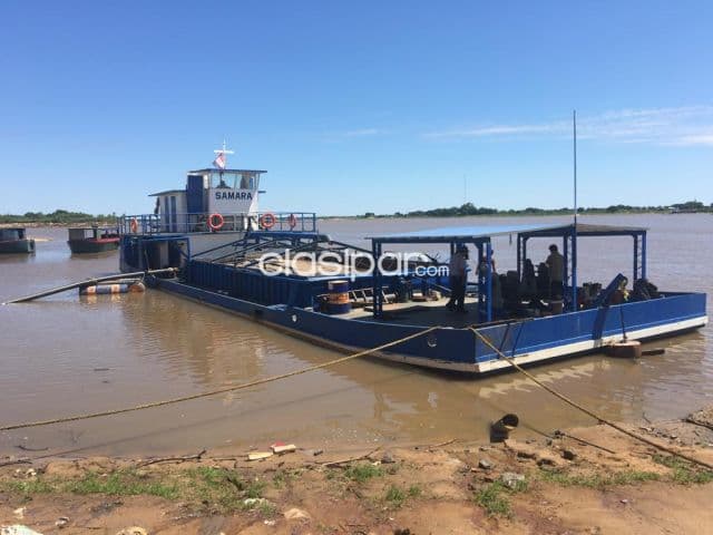 En venta propiedad (arenera en funcionamiento) al lado del puerto ita enramada!!!
