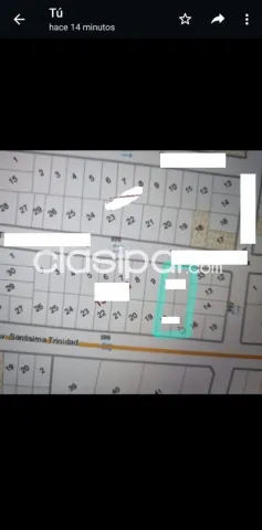 Sobre Av. Stma Trinidad, vendo terreno de 24 X 60, calle a calle — foto 2