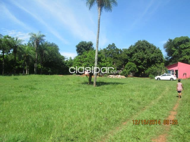 Terreno en Caacupe oferta entrega de 10 mill. y cuota de 950 cerca d Basilica por este mes — foto 1