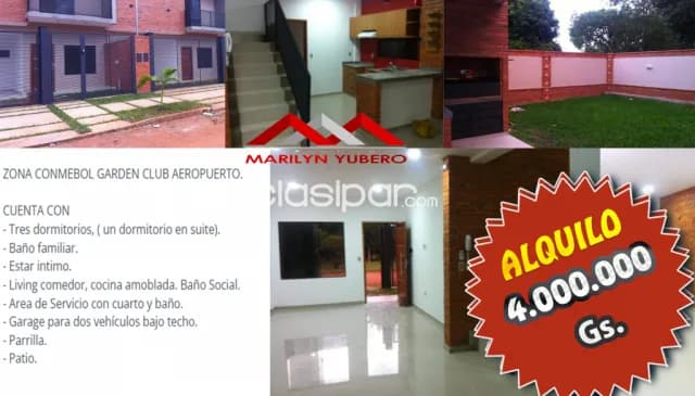 Duplex en Luque zona Conmebol. COD CL 845 — foto 2