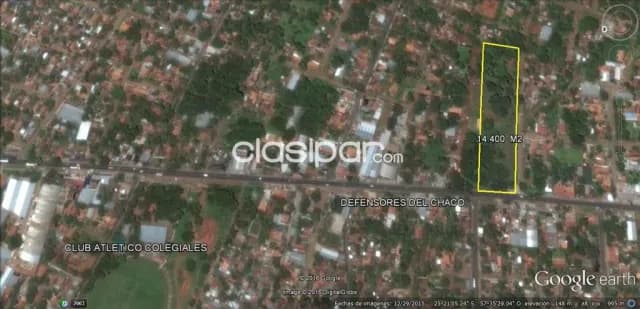 Avda. Def. Del chaco frente al shop el pueblo: 14.400m2, ideal p/ emprend comerciales, foto 2