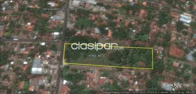 Avda. Def. Del chaco frente al shop el pueblo: 14.400m2, ideal p/ emprend comerciales, foto 3