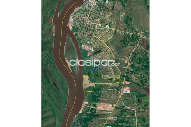 90 hectáreas sobre el Río Paraguay, ciudad de Villeta, especial para puerto, foto 3