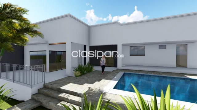 San ber 2025: Impecable residencia minimalista, amplitud total, 5 dormit, jardín, piscina, foto 3