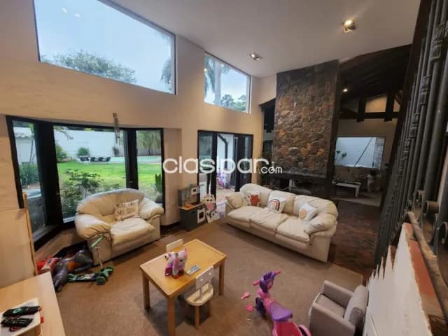 Villa Morra: Lujosa residencia en condominio, 3 dormit, gran jardín, piscina – 360.000 usd, foto 4