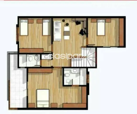 Dúplex en Asunción barrio Herrera cod 2833, foto 4