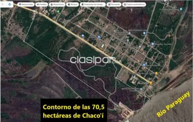 Chacoí: Ultimas 70 has !! (e/ rio py, centro, nuevo puente) 145.000 usd/ha — foto 4