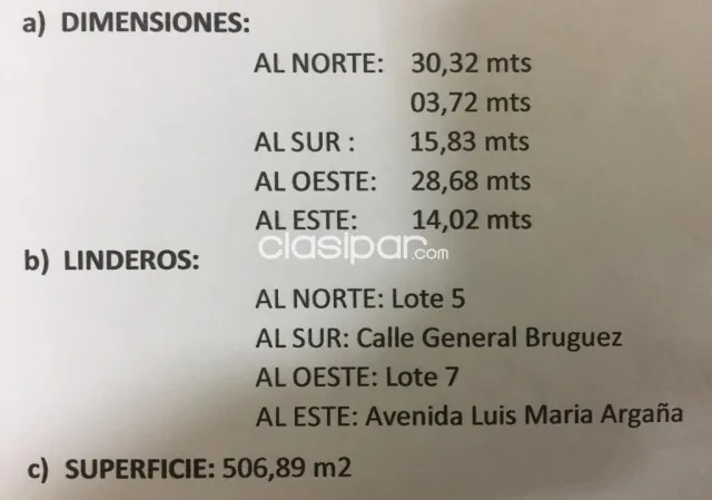 Lambaré frente a la municipalidad: 528 m2 altamente comercial p/ negocios, oportunidad! — foto 4