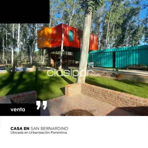 San Bernardino: Hermosa residencia amoblada, 3 dormit, quincho, parrilla, jardín, piscina — foto 3