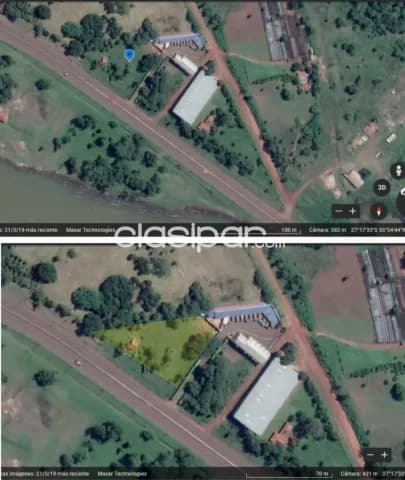 Propiedad sobre ruta 1 acceso acceso a Encarnación con 90 m de frente — foto 2