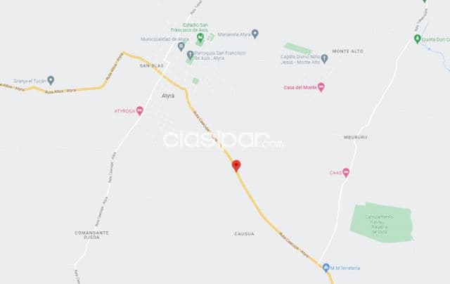 Atyrá – caacupemi – cordillera: 5,8 has loteadas, 102 terrenos aprobados y tranferibles, foto 1