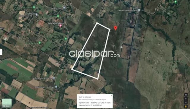 Campo de 126 hectáreas en villeta valle poi, foto 2