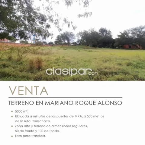 Mr alonso – ubicación ideal: 5.000 m2, prox transchaco, zona mixta / residencial — foto 2