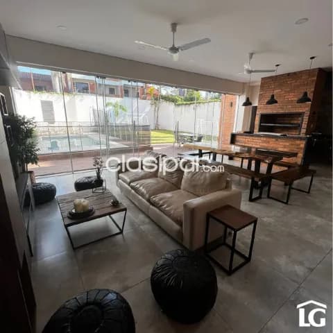 B° mcal estigarribia: Residencia perfil diplomatico, 3 suites, amplia recepcion , piscina — foto 4