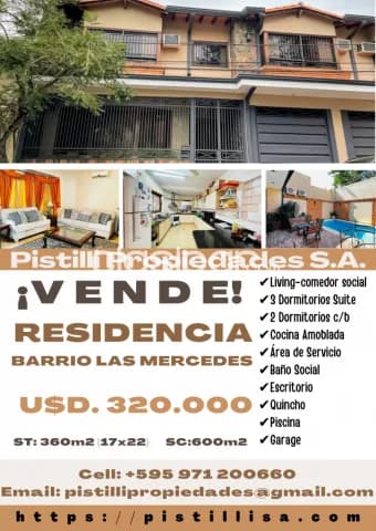Hermosa residencia barrio Las Mercedes — foto 2