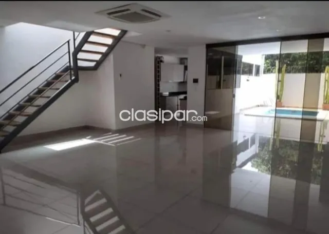 Prox. La galería, shop del sol, av. Sta. Teresa: Distinguido dúplex, 3 dormit, quincho — foto 4