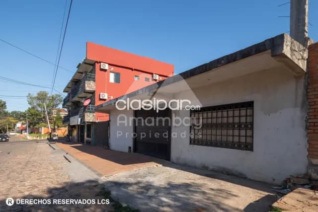 Edificio con 3 salones y 4 dptos. Lambaré, zona municipalidad, foto 4