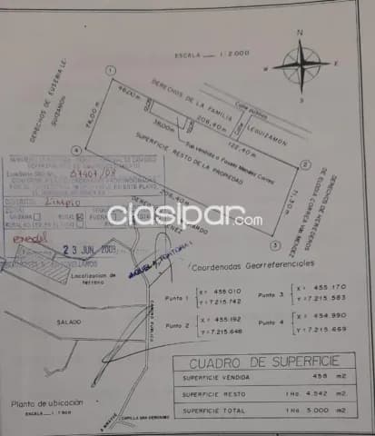 Limpio – z/ salado: 14.542m2 prox. Asfalto, inversión segura, grandes emprendimientos — foto 2