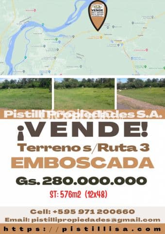 Terreno sobre ruta 3 emboscada — foto 1