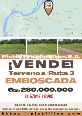 Terreno sobre ruta 3 emboscada — foto 2