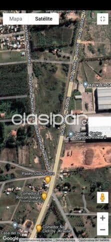 Vendó propiedad de 27544mts2 sobre ruta Villeta, villa Oliva — foto 1